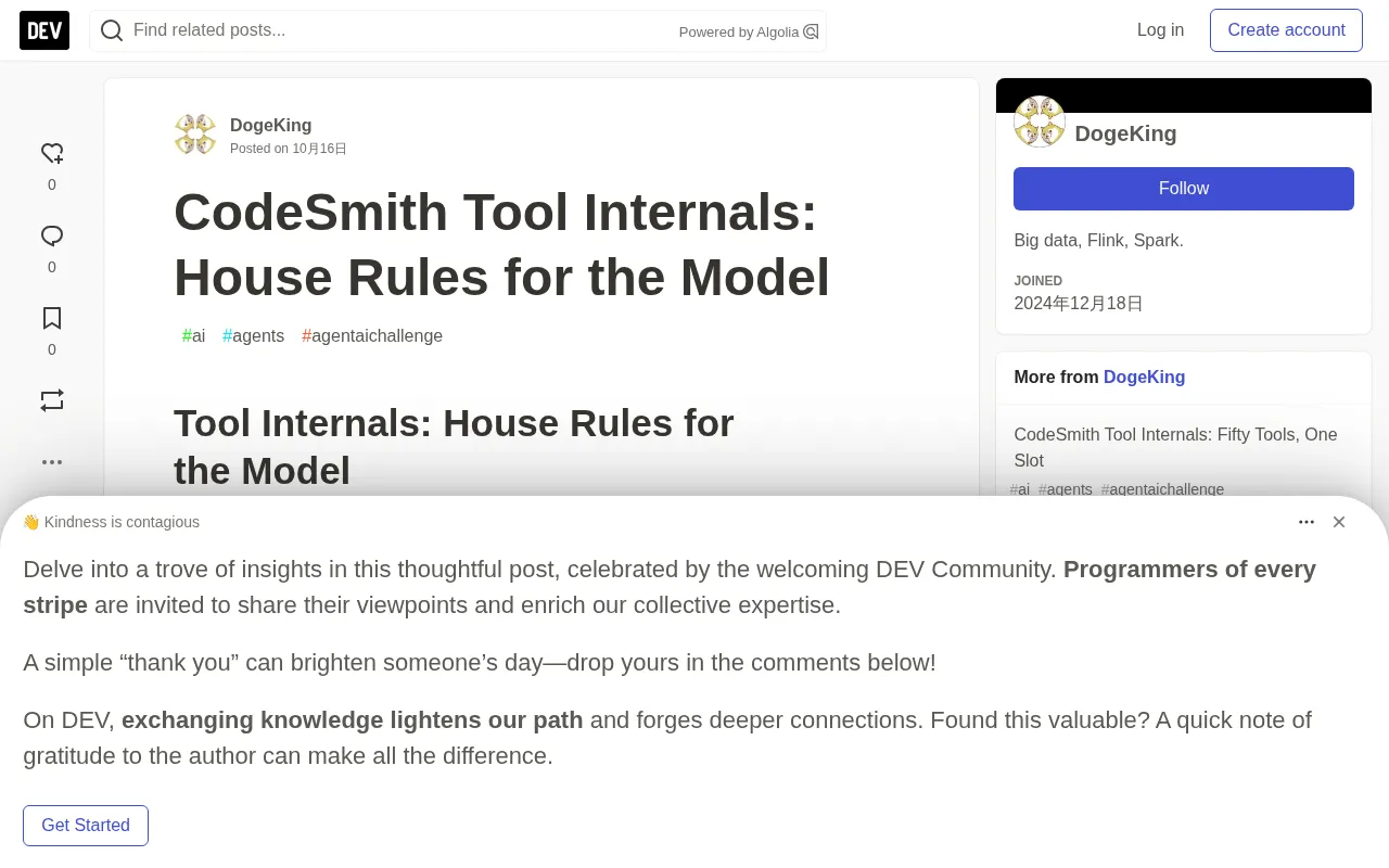 CodeSmith tool internals