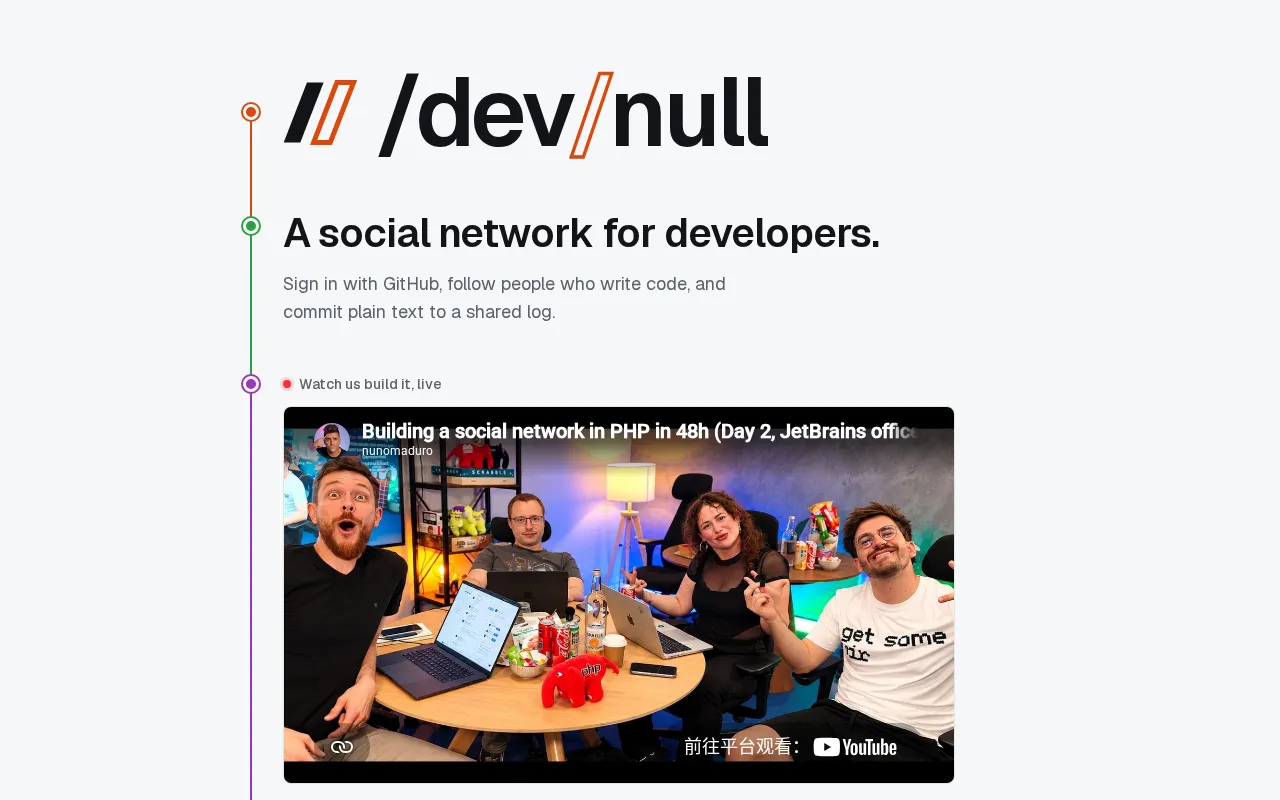 /dev/null: The Programmer's Social Network That Sparked a Debate