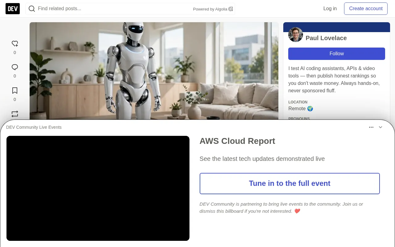 rss source: A Humanoid Robot Under $2,500 Just Launched — Here's What Devs Should Know