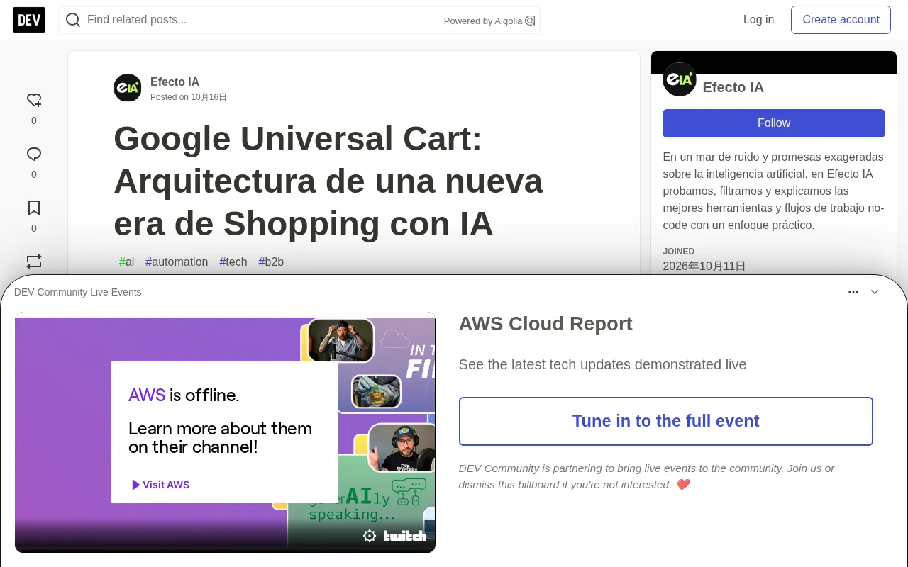 Google Universal Cart: AI Shopping Cart Reshapes E-commerce Architecture