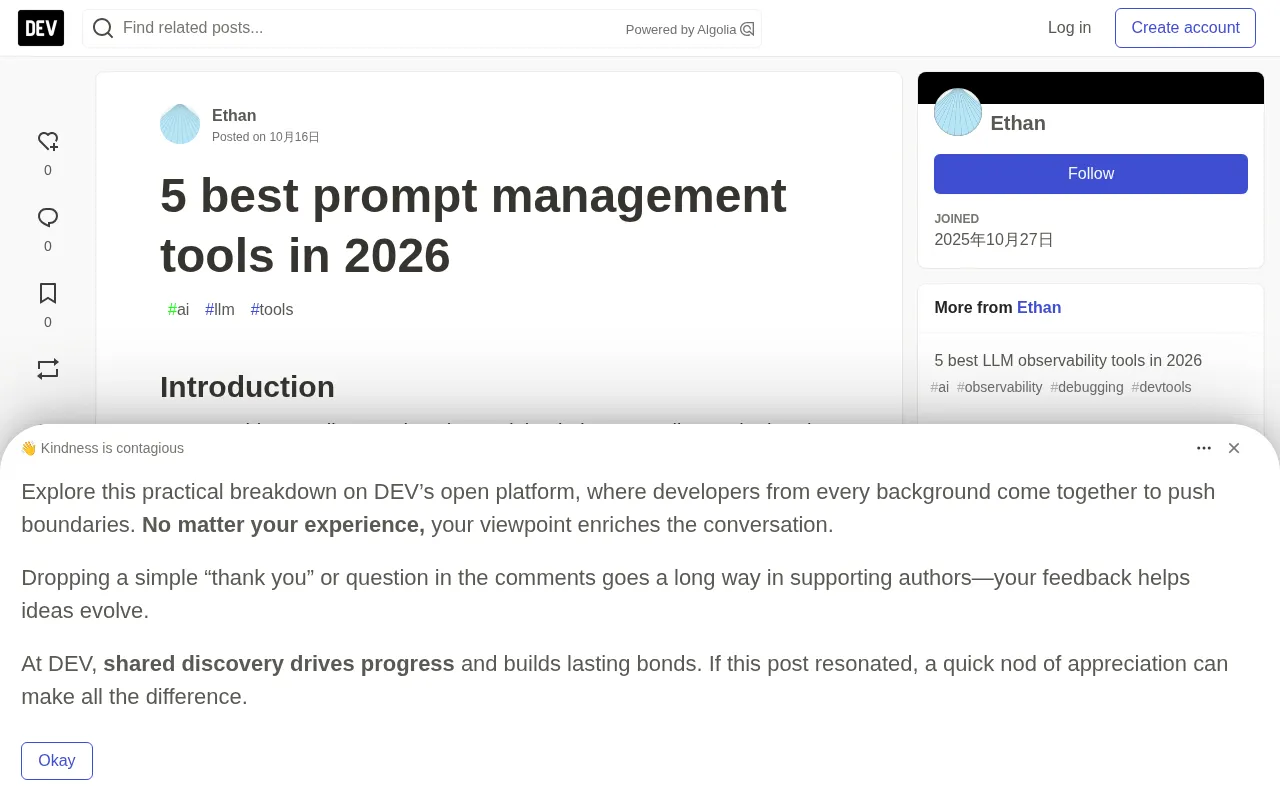 Deep Review: The 5 Best Prompt Management Tools of 2026