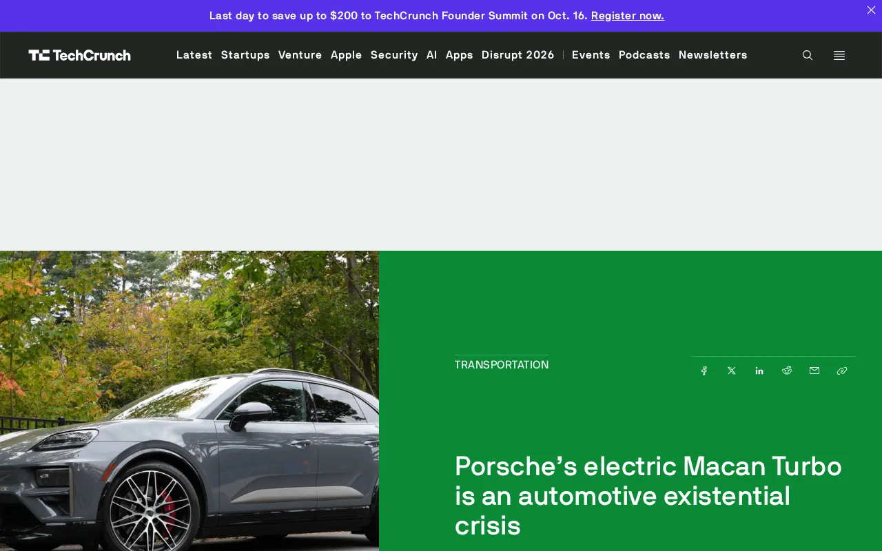 Porsche's All-Electric Macan Turbo Review: An Automotive Existential Crisis