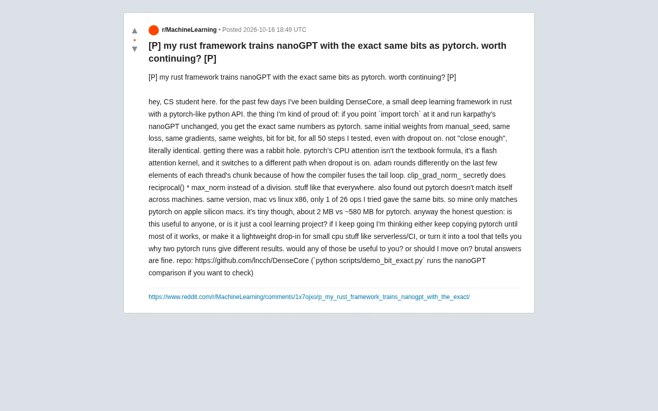 Reddit Original Post Screenshot