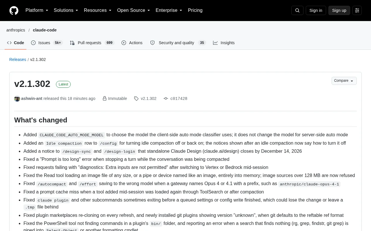 Claude Code v2.1.302 Update Breakdown: Auto-Mode Model and Cloud Session Fixes