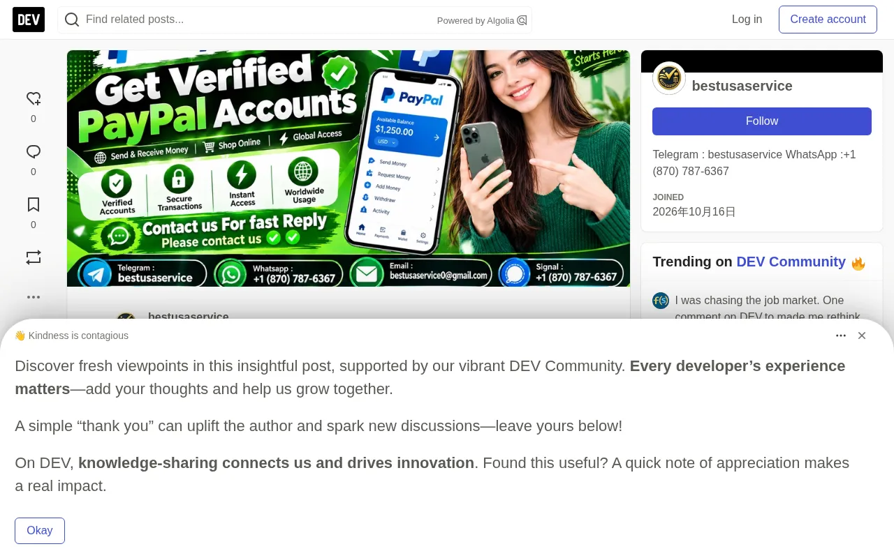 Buying a Verified PayPal Account? Privacy and Security Risks Explained