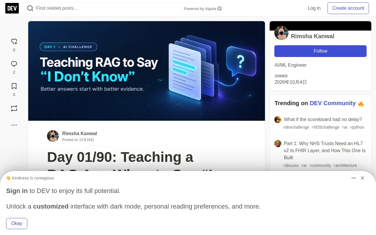 Refusal Capability in RAG Applications: Teaching AI to Say 'I Don't Know'