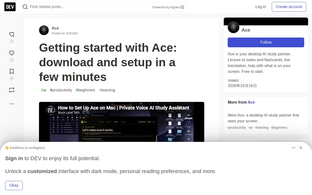 Ace Download and Installation Guide: Get Started with the AI Study Assistant in Minutes