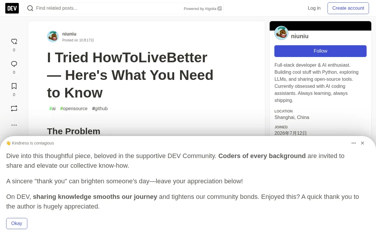 HowToLiveBetter Review: Is This Open-Source Life Guide Worth Using?
