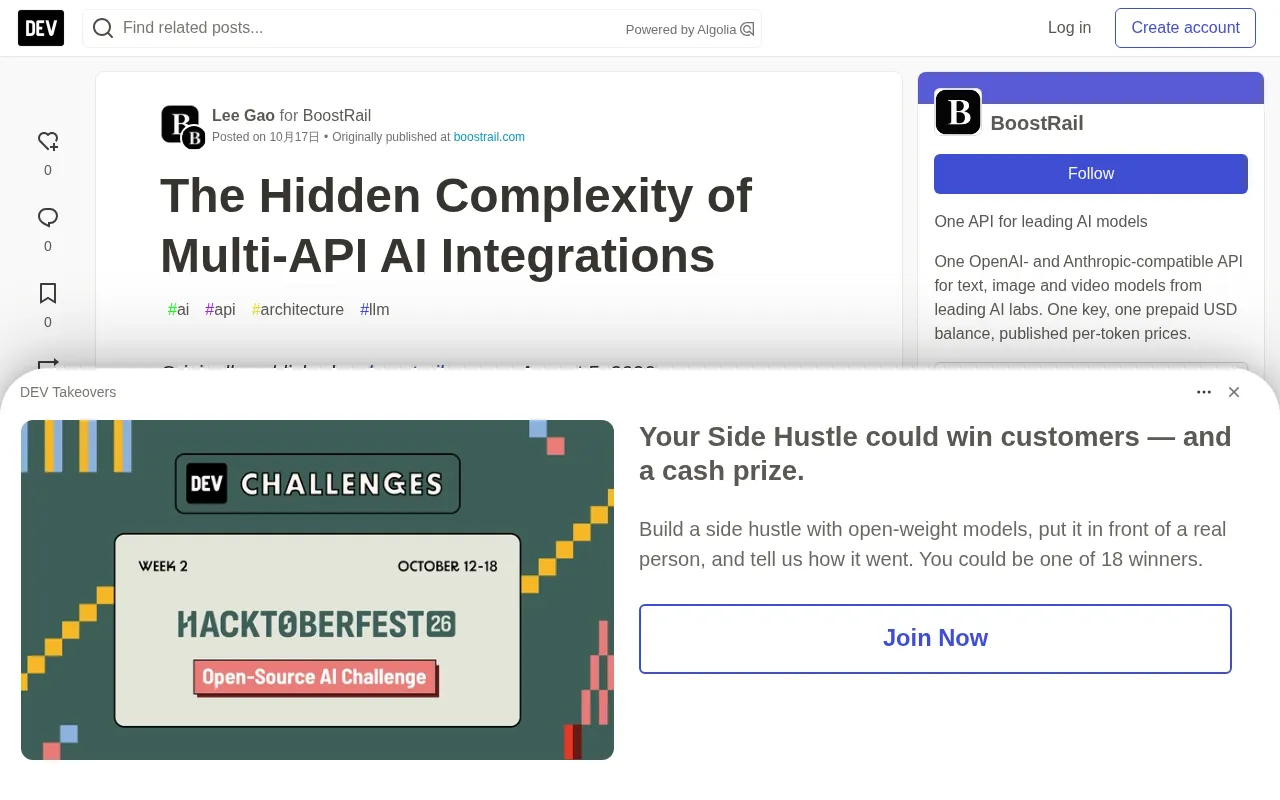 The Hidden Complexity of Multi-API AI Integrations: Four Failure Modes and the Gateway Architecture
