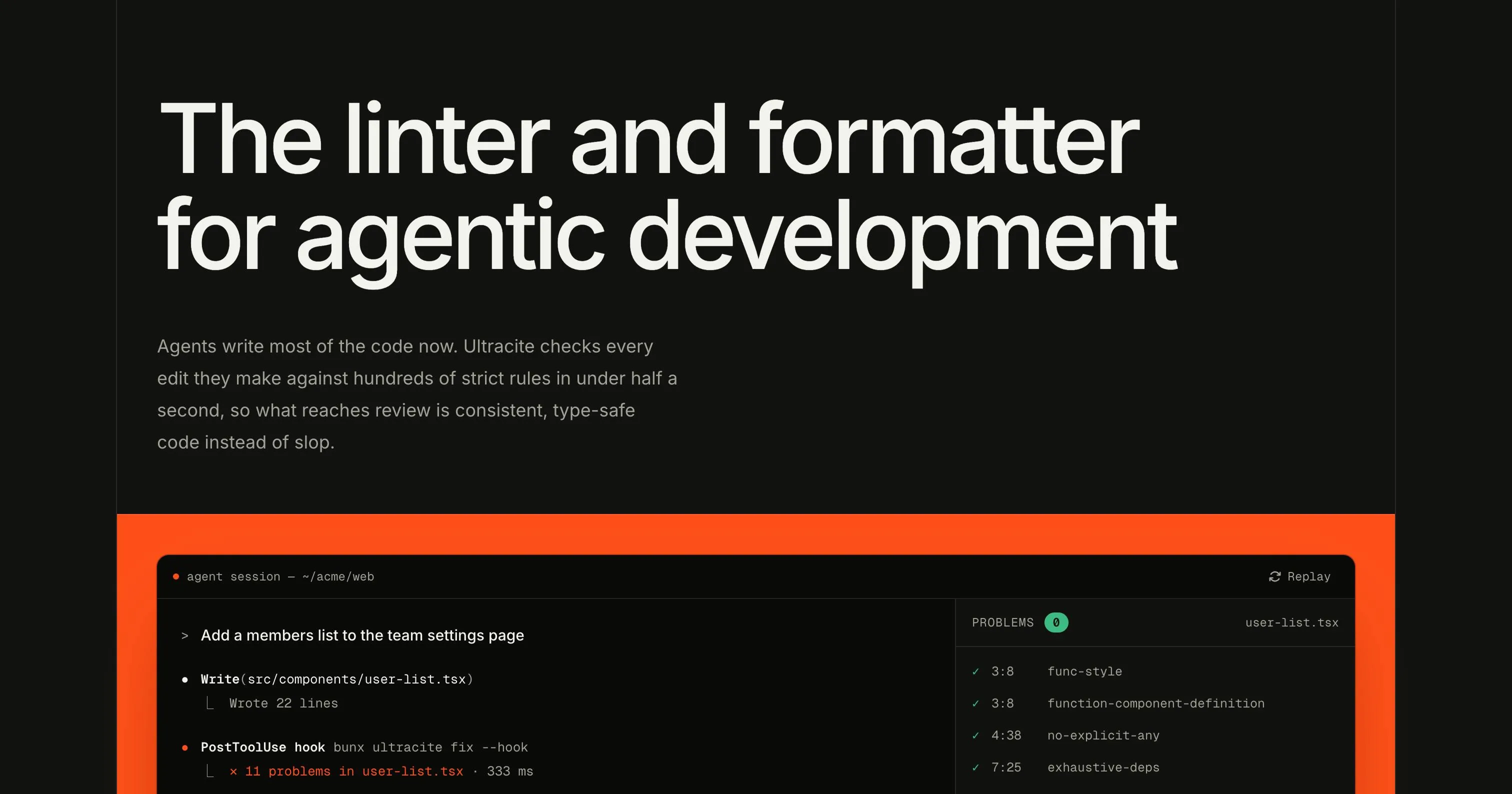 Ultracite v8: The Zero-Config Linter Built for AI Agent Programming