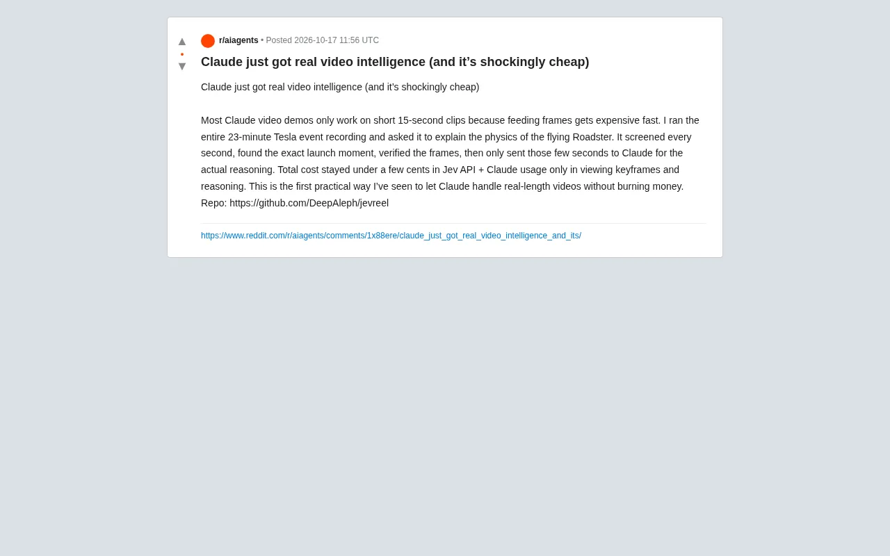 Reddit original post screenshot