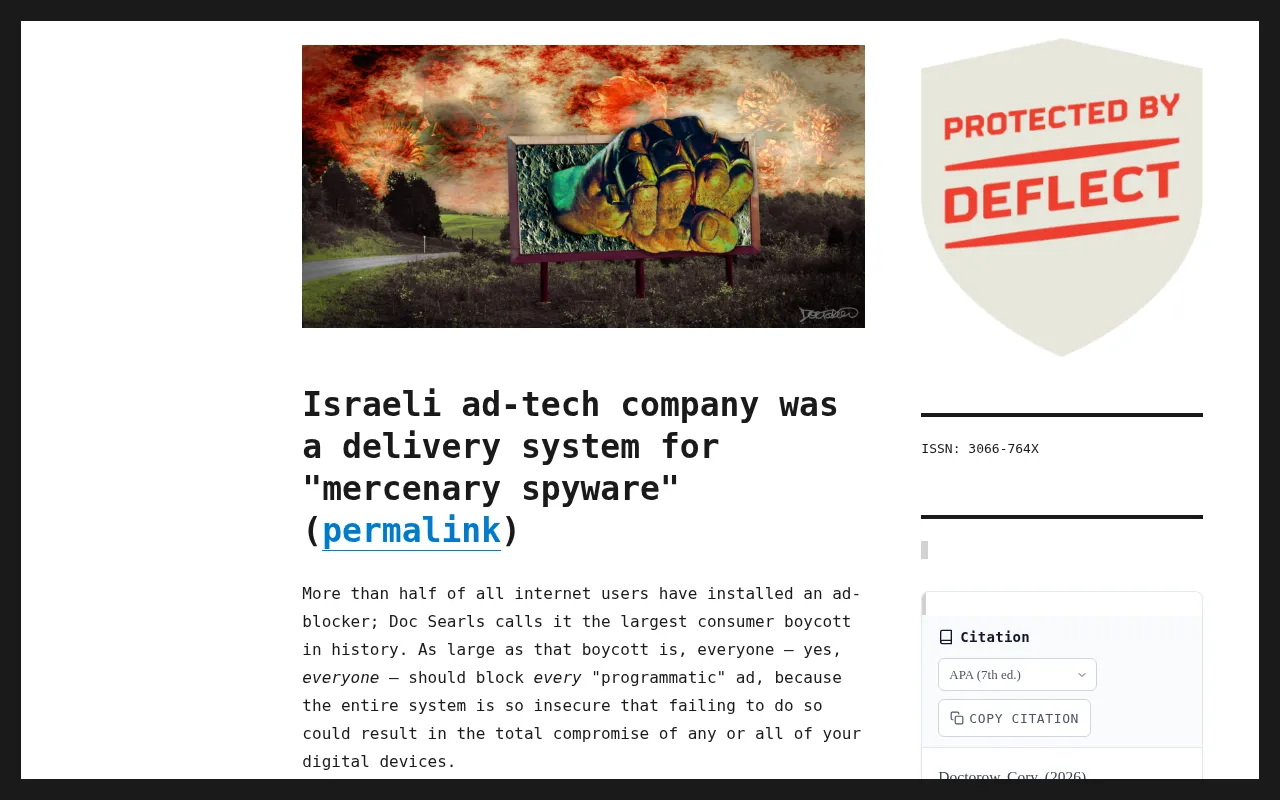 Ad-Tech Company Exposed as a Mercenary Spyware Delivery System