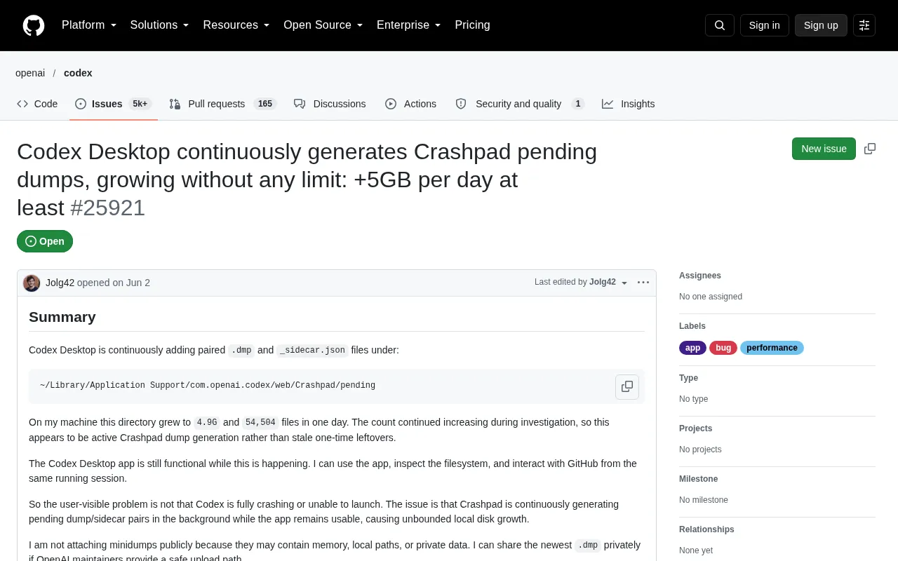 Is Codex Eating Up Your Mac's Disk Space?