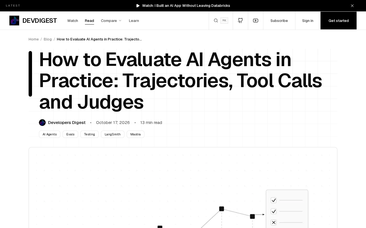 AI Agent评估实战:工具调用、轨迹匹配与LLM裁判