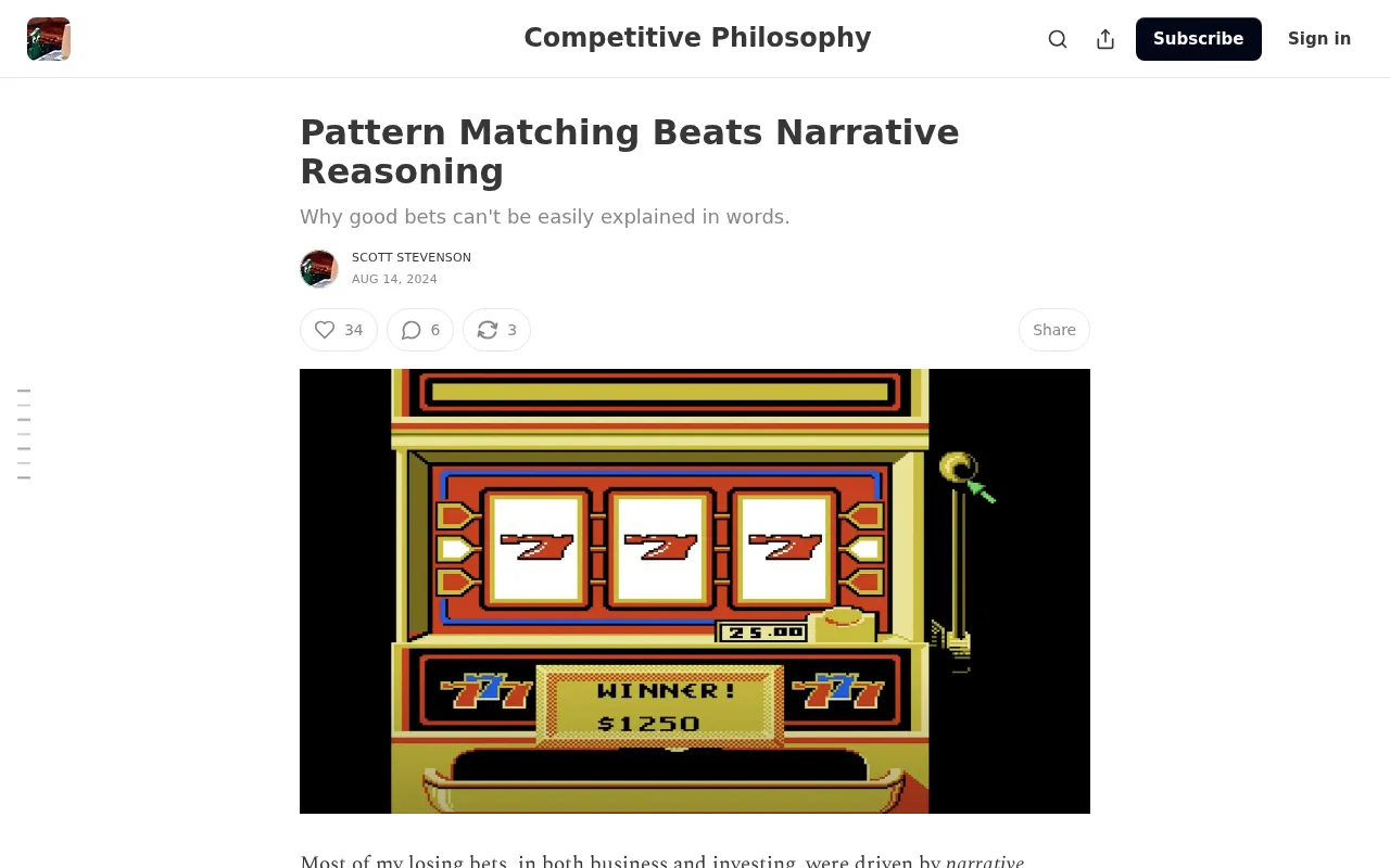 Why Pattern Matching Beats Narrative Reasoning: The Battle Over AI Reasoning Paths
