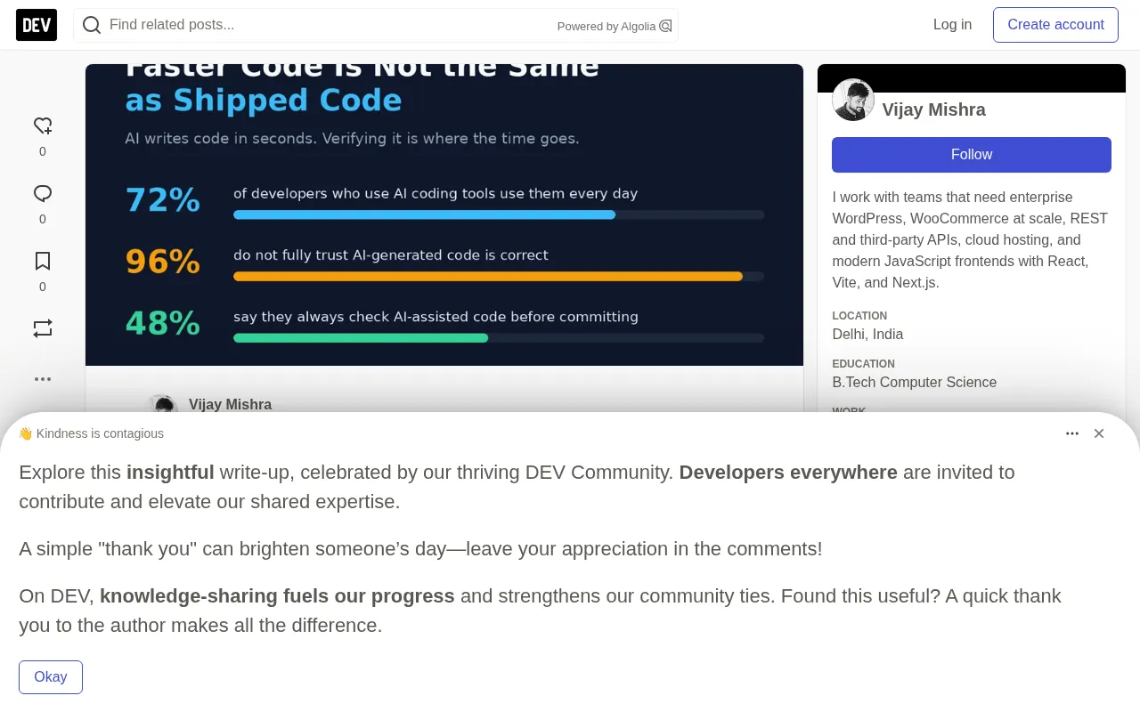 AI Writes Code Faster, So Why Isn't Delivery Faster?