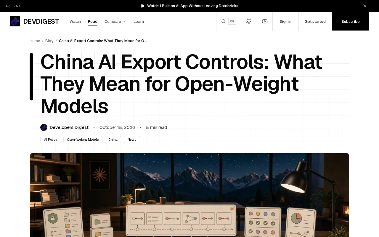 China's AI Export Control Draft: How Will Open-Source Weight Models Be Affected?