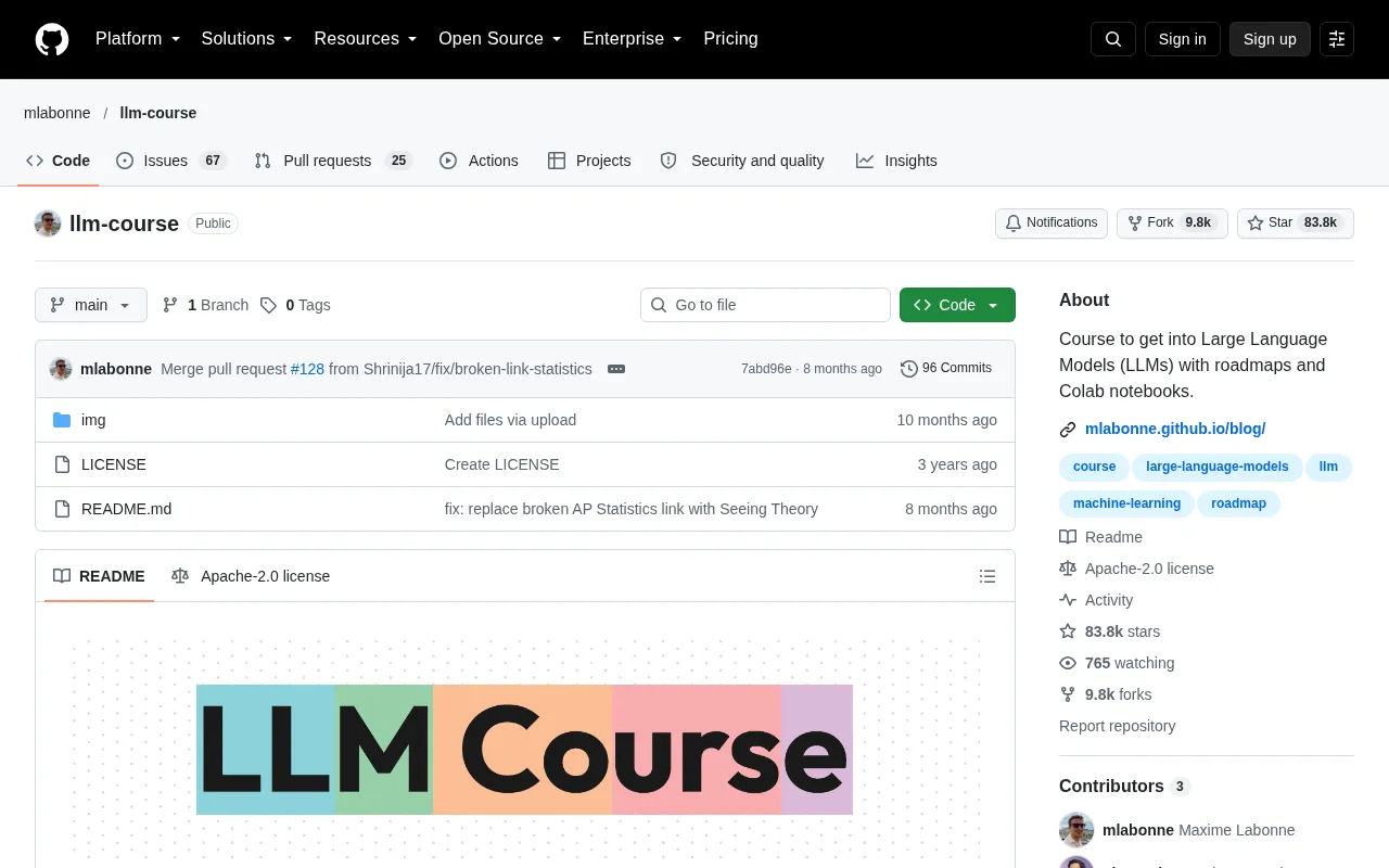 The 83K-Star LLM Intro Course: A Full Breakdown of mlabonne/llm-course