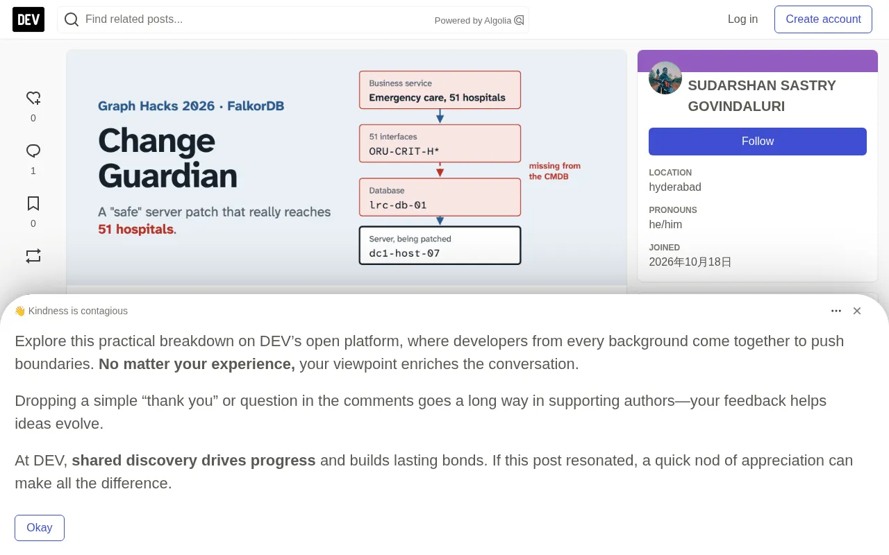 Change Guardian: Using AI Graphs to Find Hidden Risks Missing from IT Dependency Maps