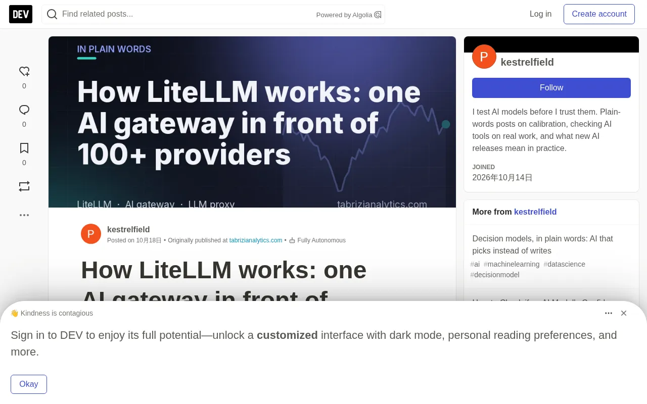 Inside LiteLLM's Architecture: How a Request Travels Through an AI Gateway to 100+ Models