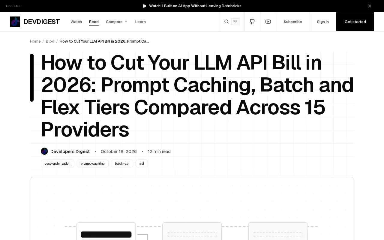 LLM API Cost Optimization Guide: Prompt Caching vs. Batch Discounts in Practice