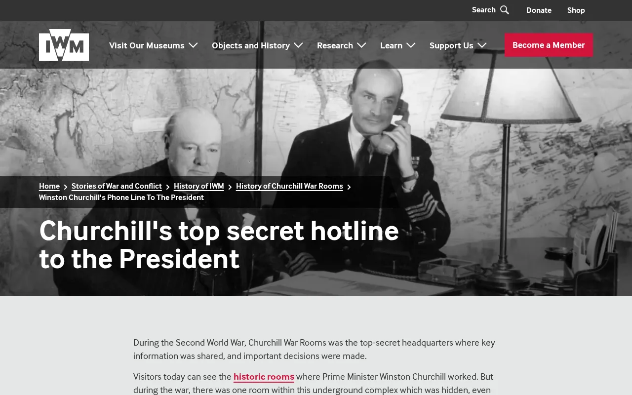 Sigsaly: The Top-Secret Hotline Between Churchill and Roosevelt