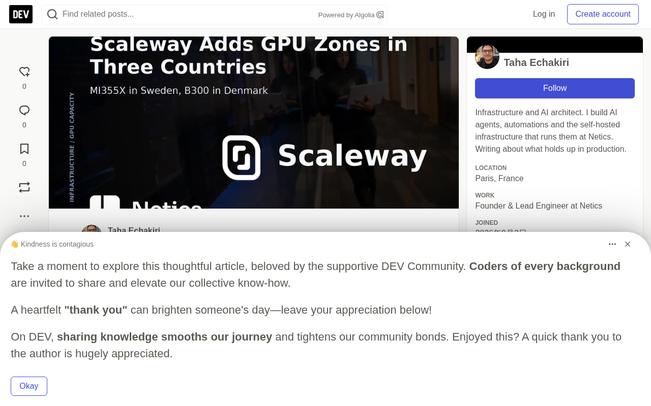 Scaleway双国GPU Zone落地:AMD与NVIDIA双线并行