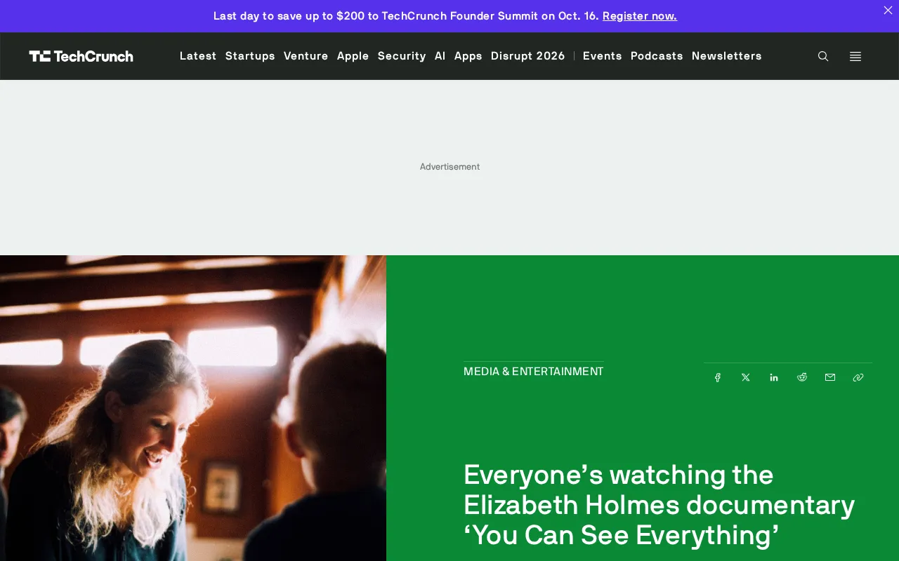 Documentary 'You Can See Everything': Why Elizabeth Holmes Is Back in the Spotlight