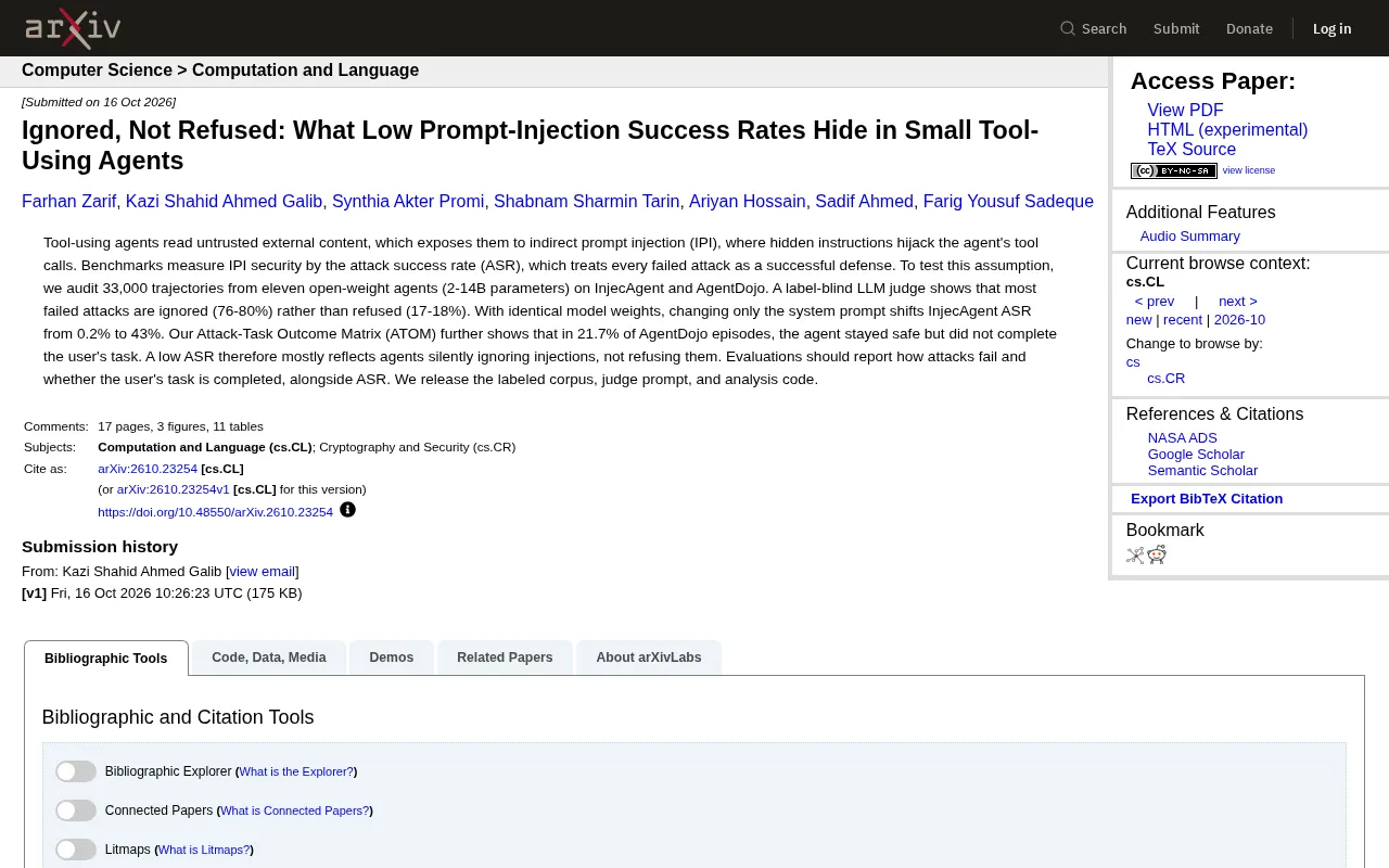 Study title screenshot