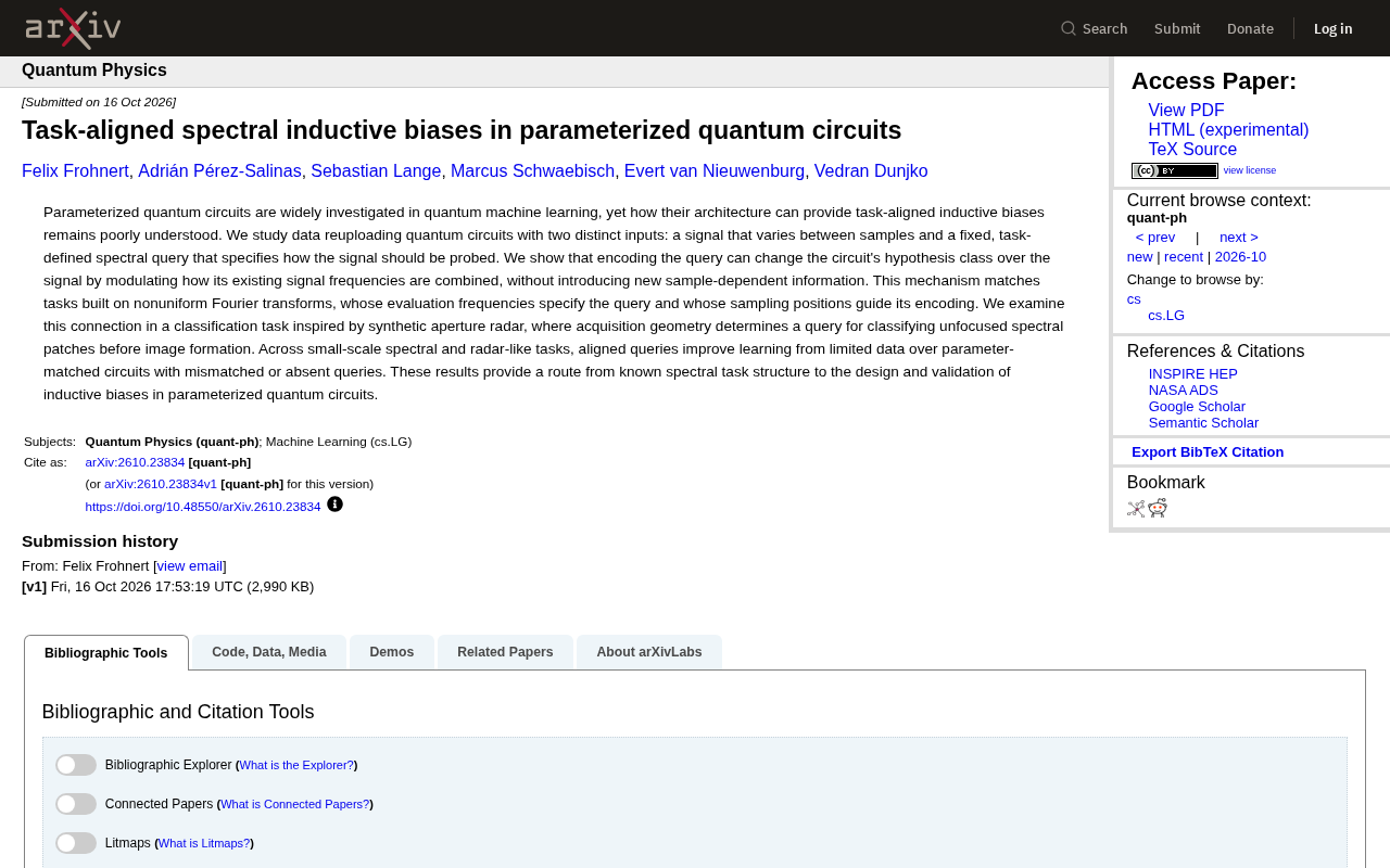How Do Quantum Circuits Achieve Task-Aligned Spectral Inductive Bias?