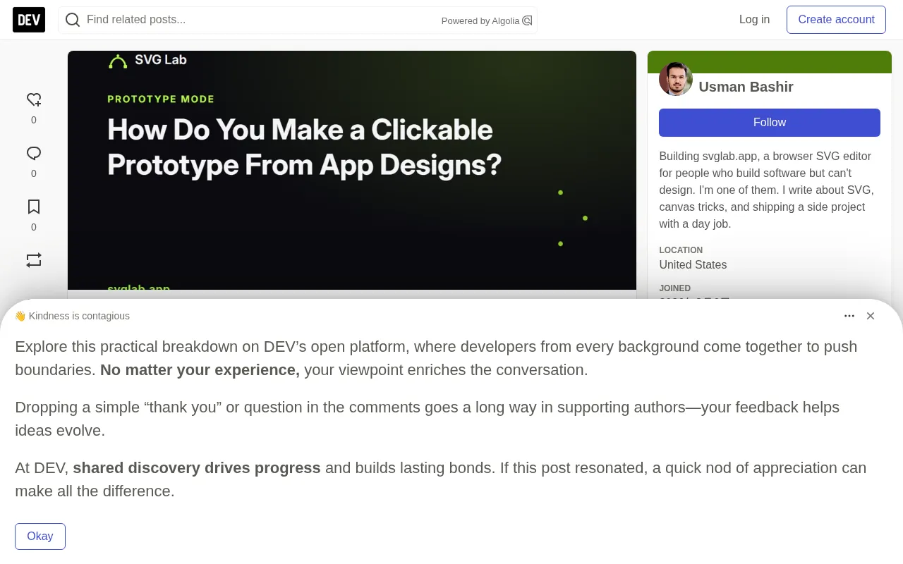 An AI-Designed 20-Screen App: Build a Clickable Prototype Without Exporting