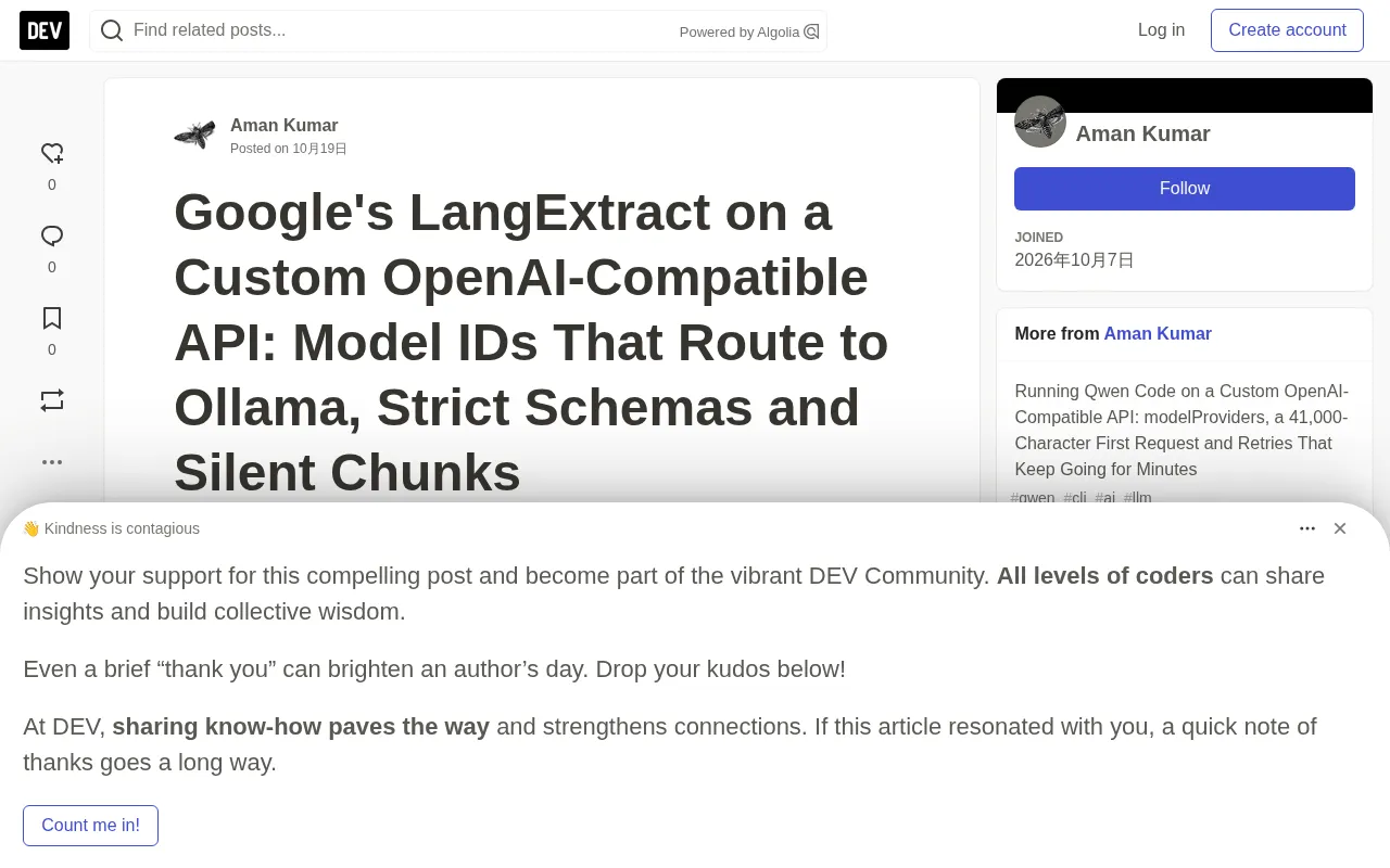 Pitfalls of Connecting LangExtract to OpenAI-Compatible APIs: Model Routing, Strict Mode, and Silently Dropped Chunks