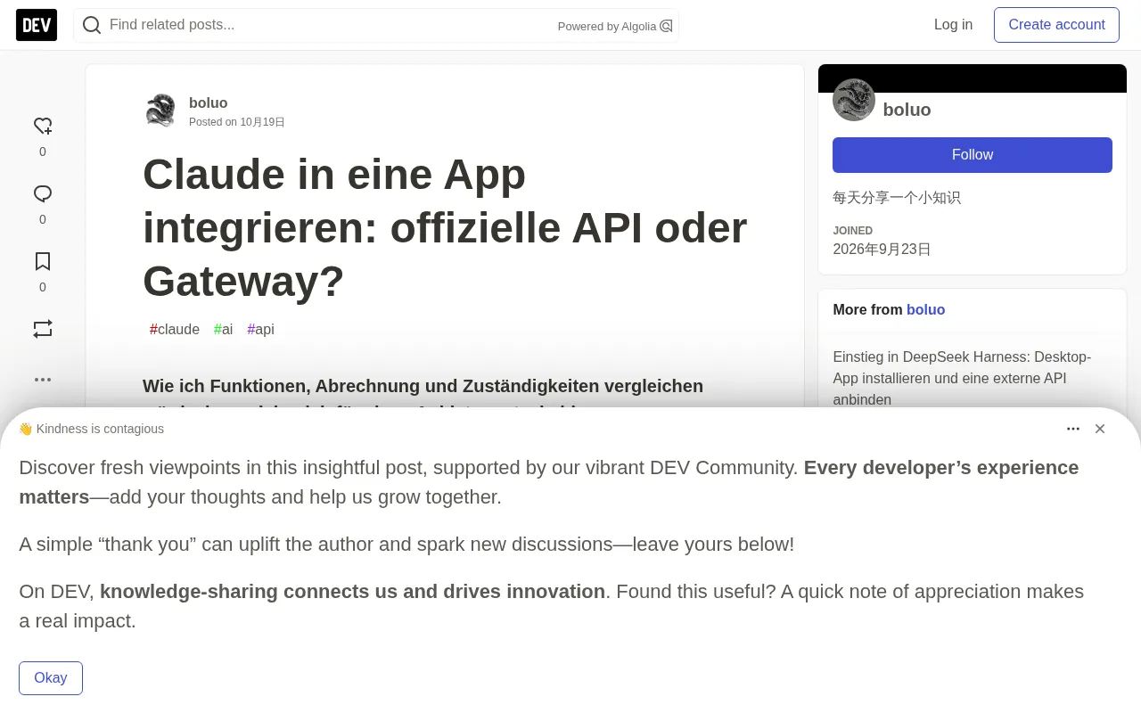 Claude Integration: Choosing Between the Official API and a Gateway