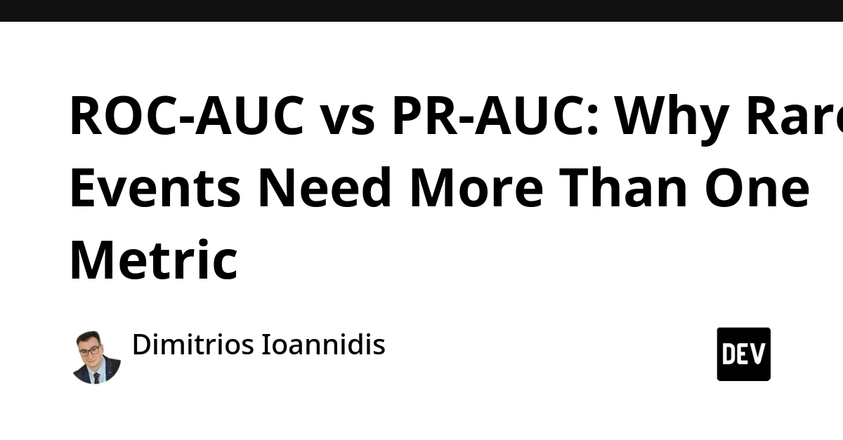 ROC-AUC 0.95 but Flooded with False Positives: Why Rare Events Need PR-AUC