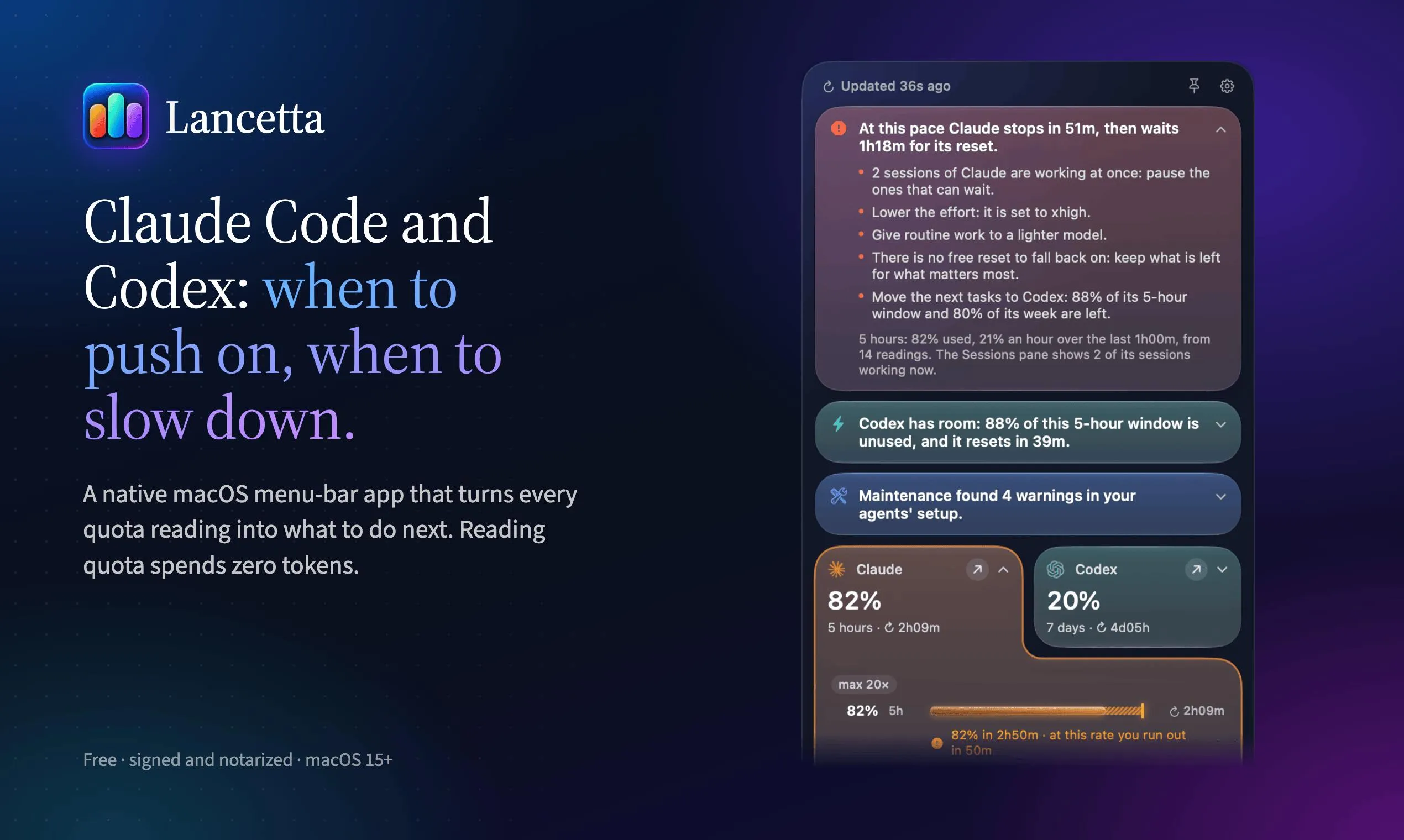 Lancetta showcase screenshot on Product Hunt