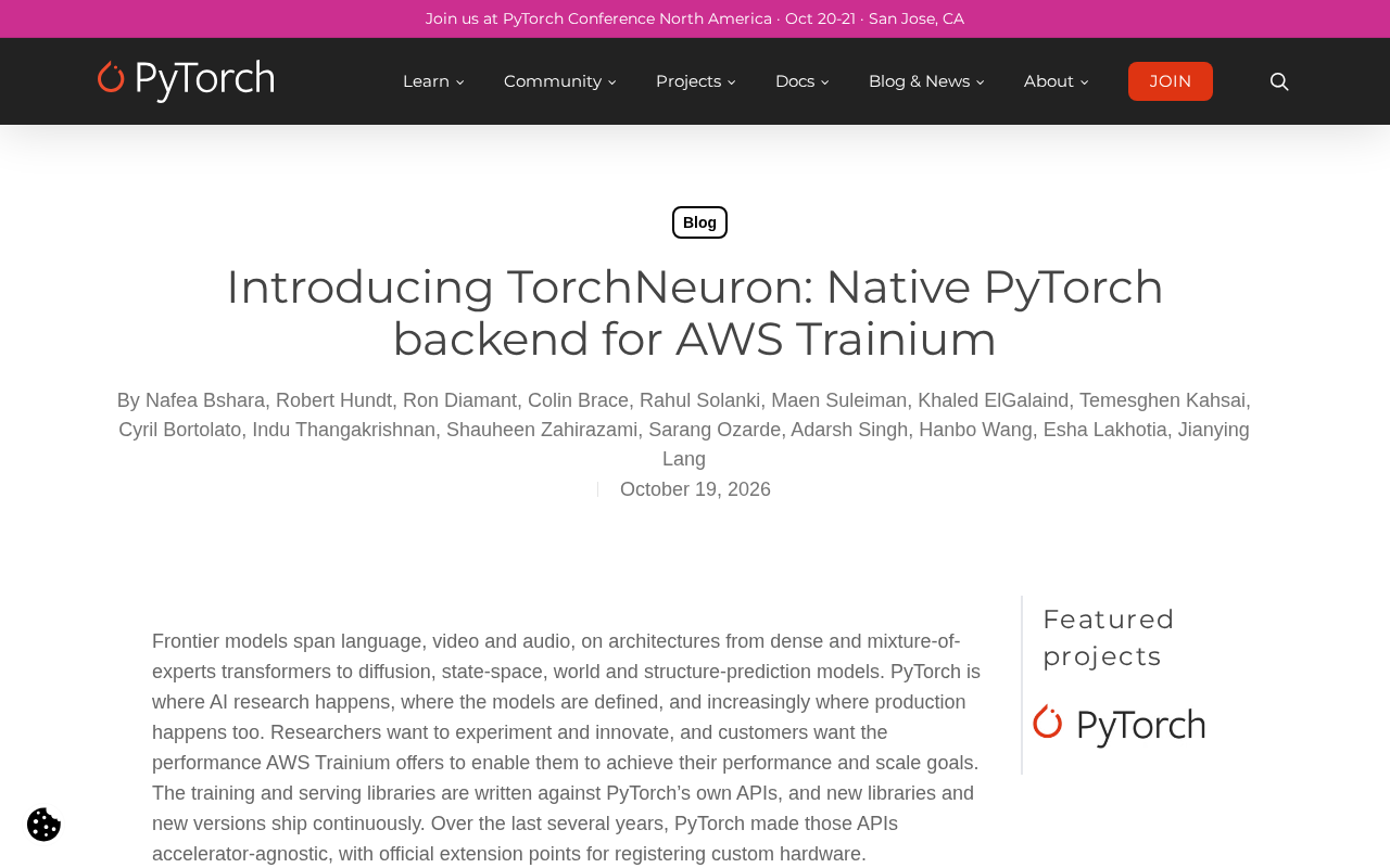 TorchNeuron:AWS Trainium的PyTorch原生后端