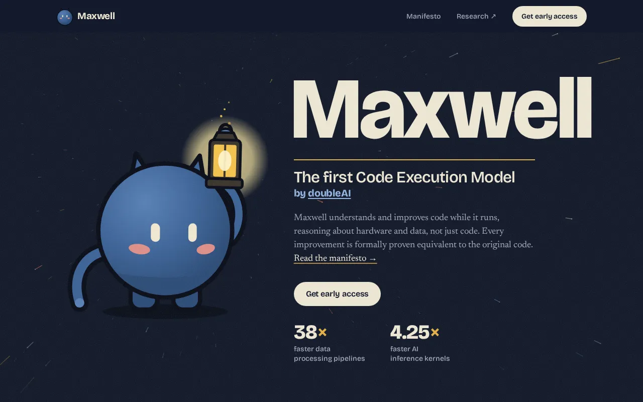 Maxwell Model: A New Bridge Between Code and Hardware