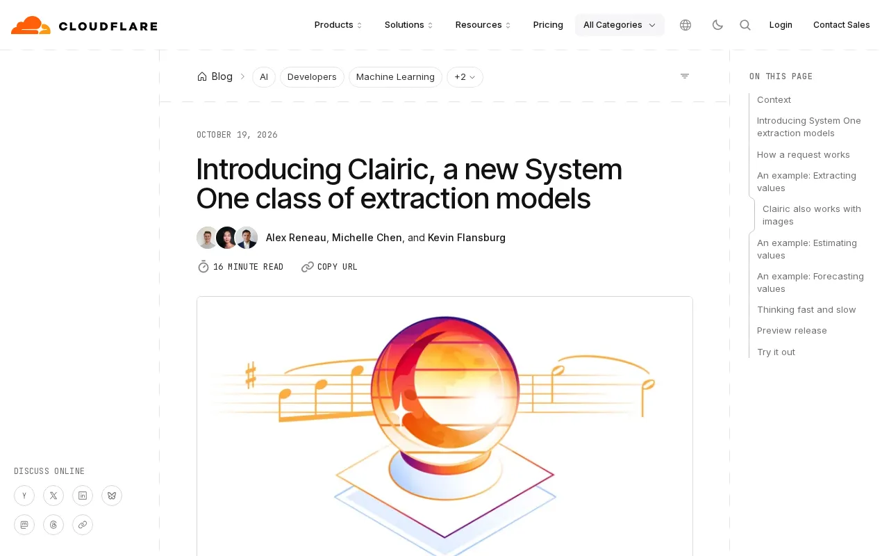 Clairic Launches New Category of Extraction Models Called System One