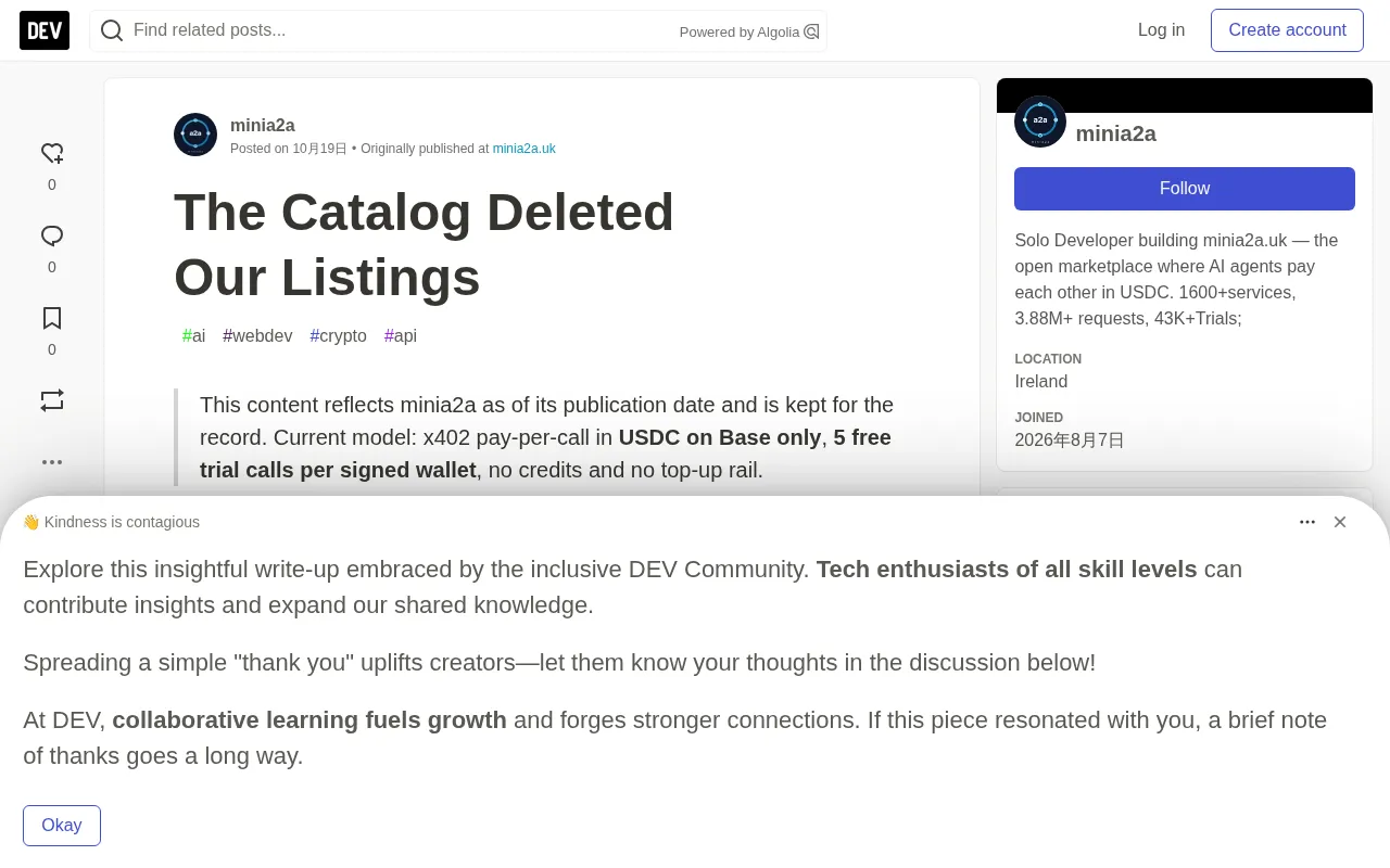 The Catalog Deleted Your Listings Without Telling You: An API Seller's Discovery