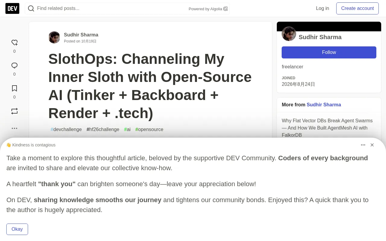 SlothOps: Subtraction with Open-Source AI Makes Cognitive Noise Vanish