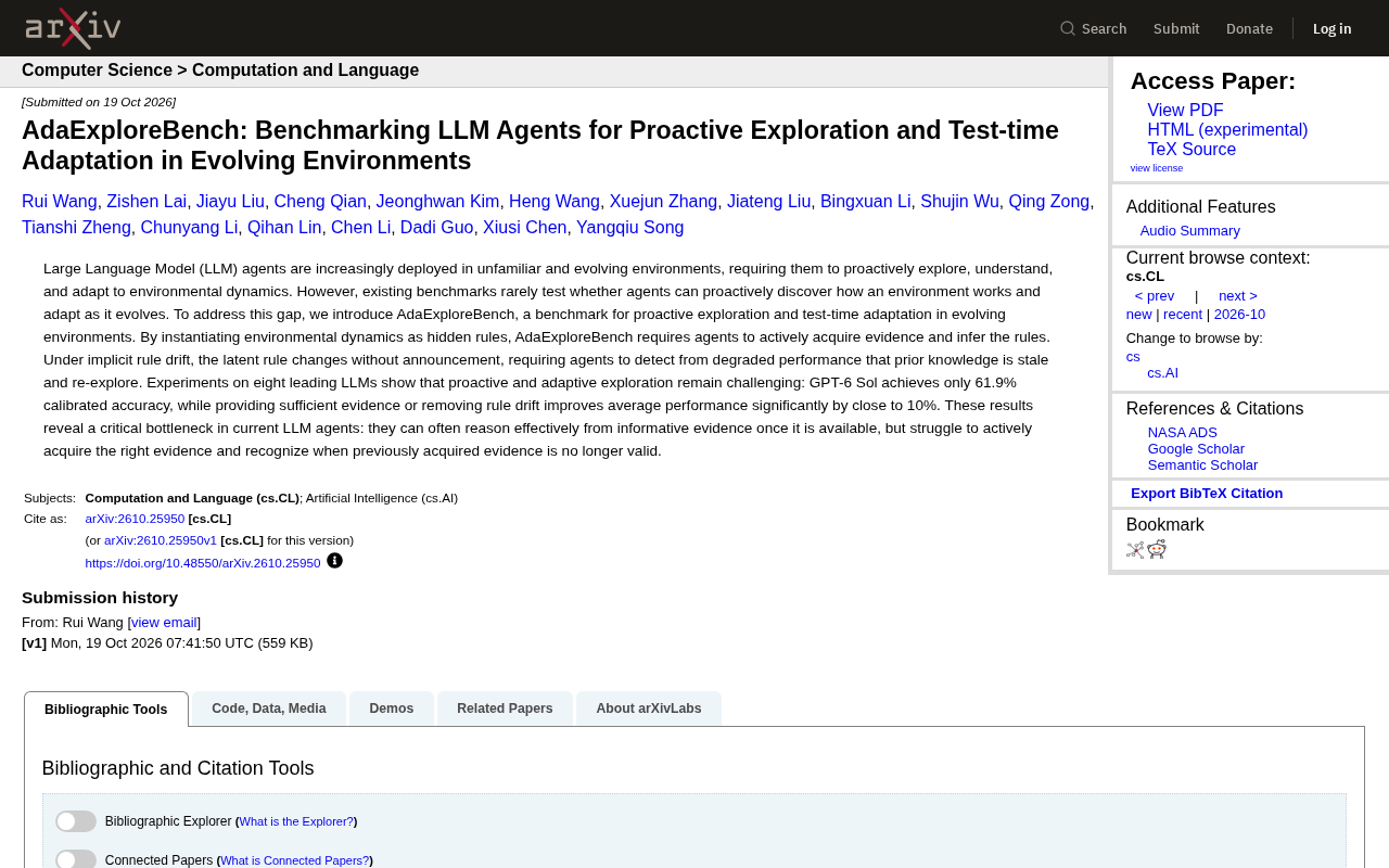 AdaExploreBench: A Benchmark for Proactive Exploration and Environmental Adaptation in LLM Agents