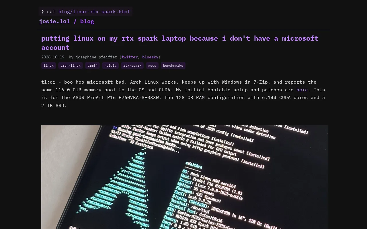 Refusing a Microsoft Account: Why I Installed Linux on My RTX Spark Laptop