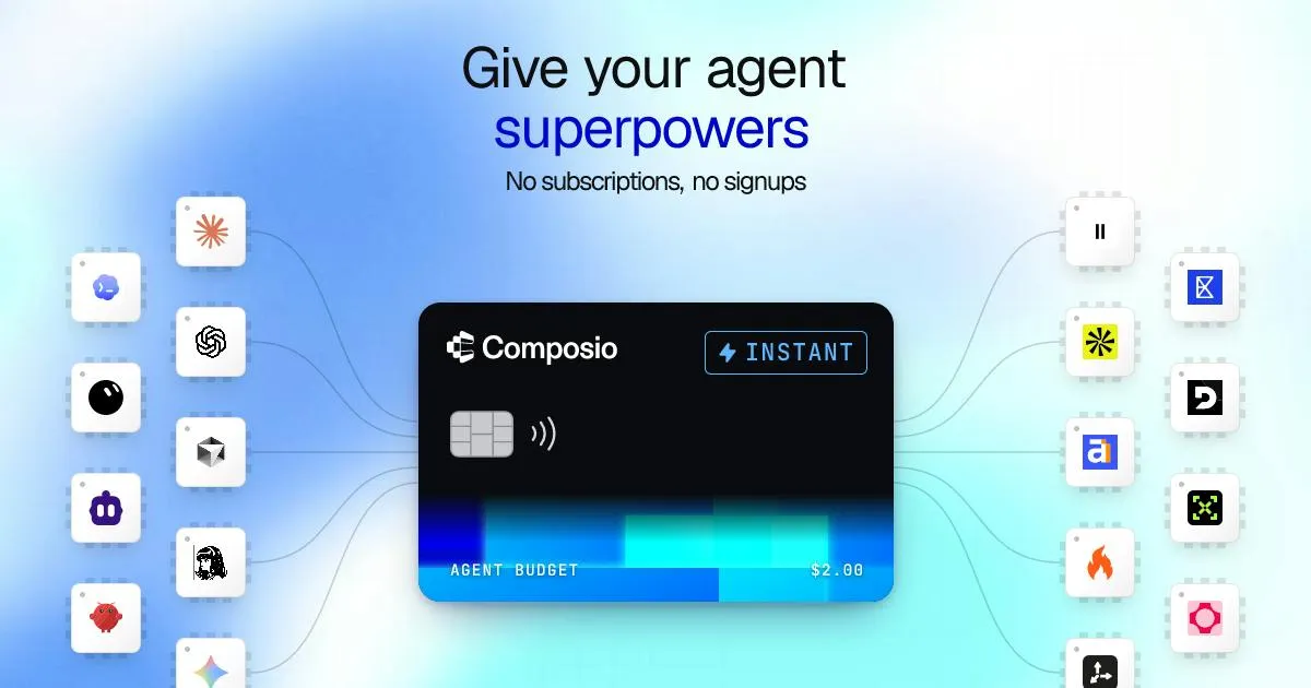Composio Instant product page