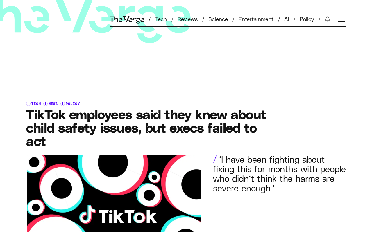TikTok内部文件曝光:员工早知儿童安全风险,高管却未行动