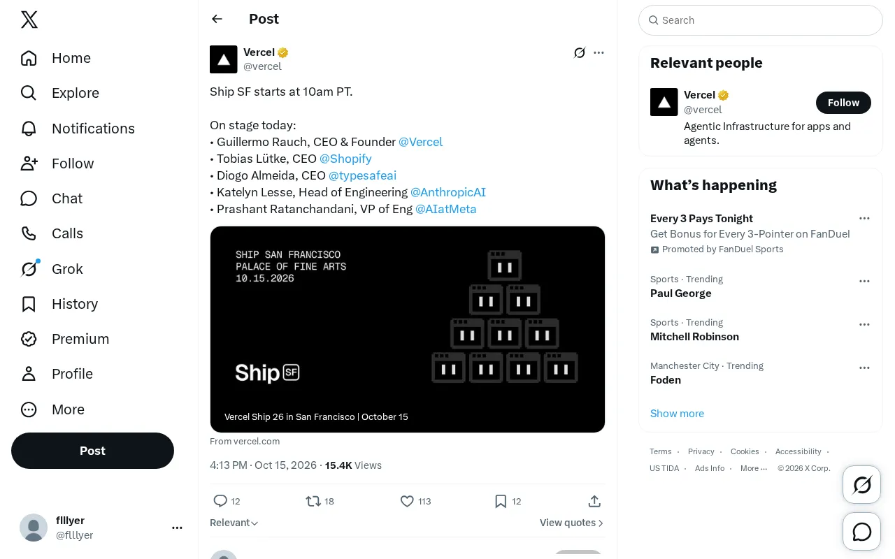 Vercel Ship SF Preview: Shopify, Anthropic and Other Giants Discuss AI Engineering
