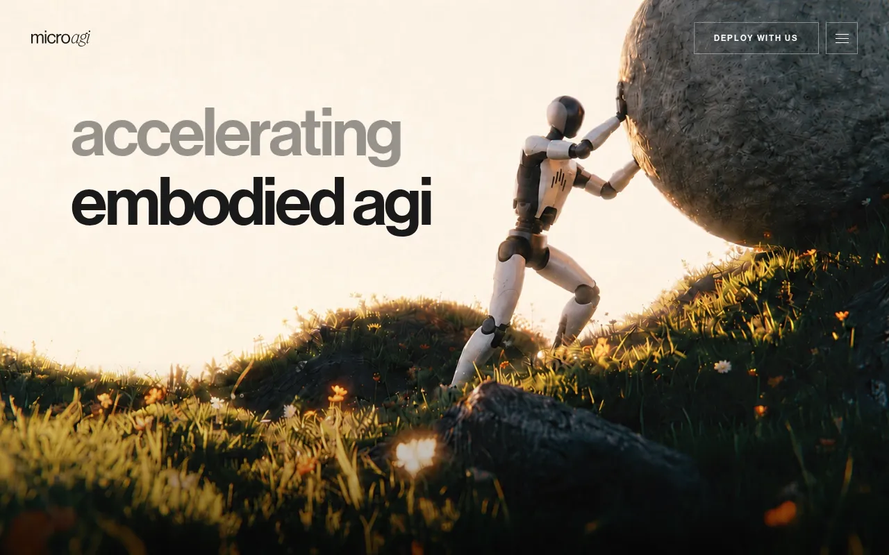 MicroAGI: Accelerating Embodied AGI with a Lightweight Approach