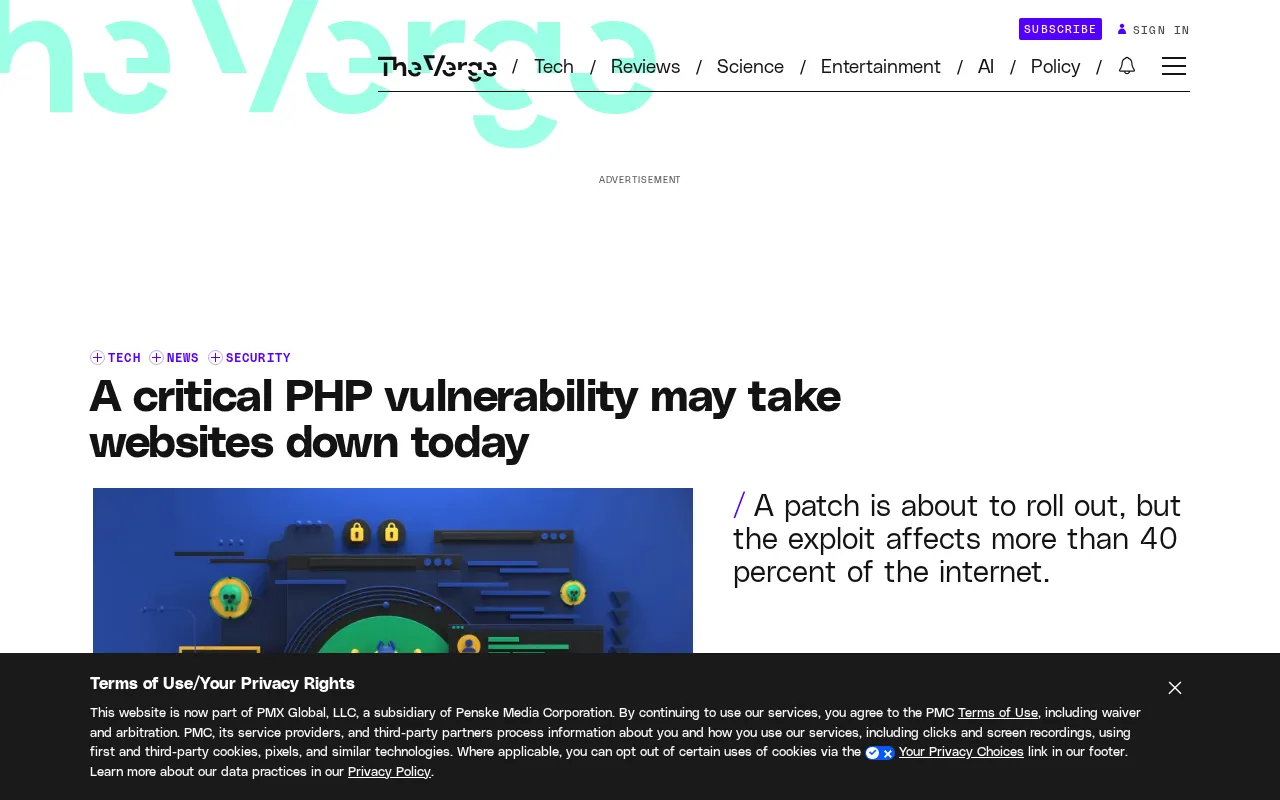 PHP Hit by Two Critical Vulnerabilities, Putting Websites at Risk of Downtime