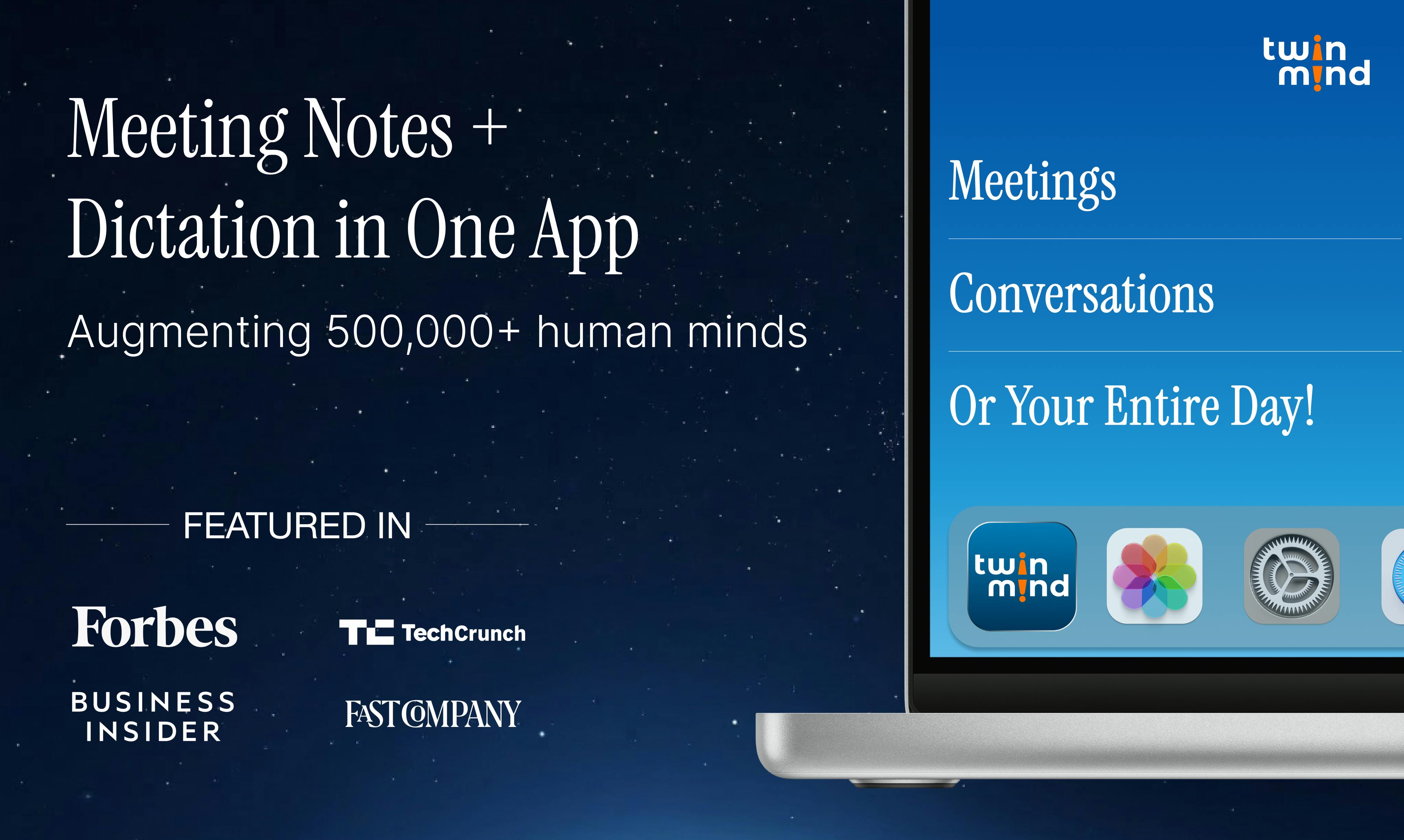 TwinMind Desktop: Meeting Transcription and Global Dictation at Your Fingertips