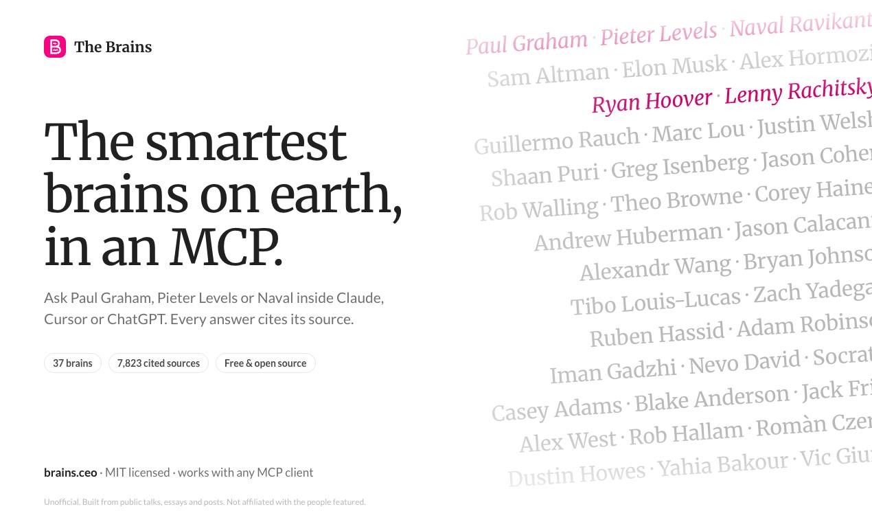 The Brains: Turning Founders into Queryable MCP Servers