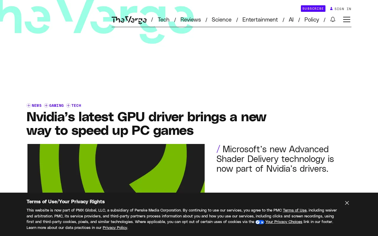 NVIDIA 621.01 Driver: Cloud-Compiled Shaders for Faster, Smoother Game Launches